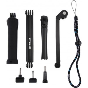 Puluz Folding Stick Selfie Stick/Tripod PU202 black