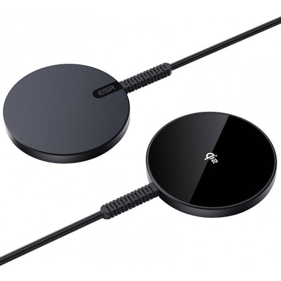 ESR Qi2 mini wireless charger (HaloLock) (black)