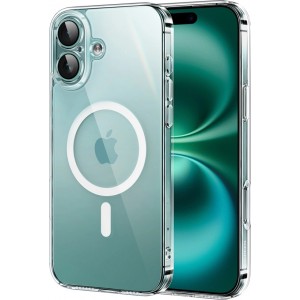 Ugreen Classy Clear Magnetic iPhone 16 Case - Transparent