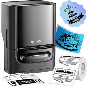 Nelko PM220 thermal label printer (black)