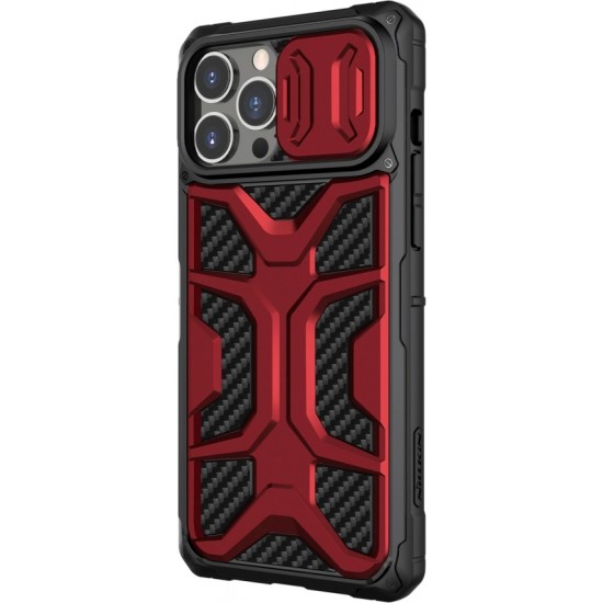 Nillkin Adventruer Case case for iPhone 13 Pro armored cover with camera cover red