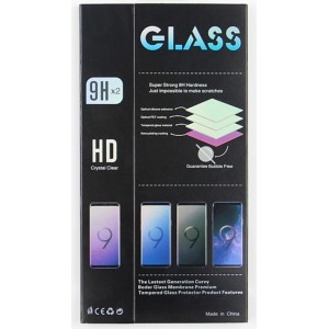 Tempered glass 5D for iPhone SE 2025 black frame