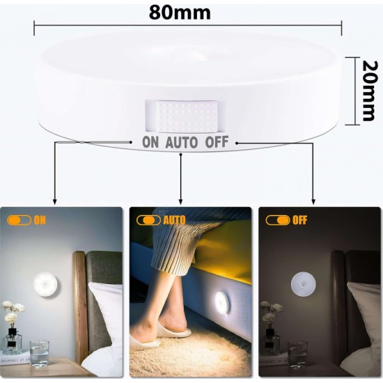 Alogy Lamp LED motion sensor dusk night lamp Alogy Sensor Light Wireless furniture lighting White light 6000k