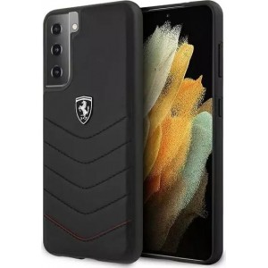 Ferrari Etui na telefon Ferrari Hardcase do Samsung Galaxy S21 Plus czarny/black hardcase Off Track Quilted