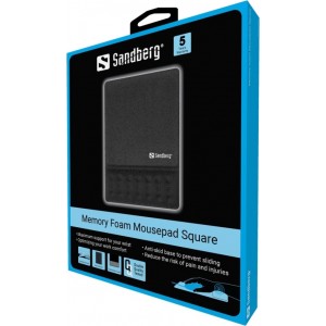 Sandberg 520-38 Memory Foam Mousepad Square