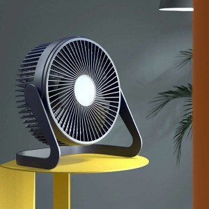 Alogy Quiet Alogy Desk Fan Portable USB Wired Desktop Fan Navy blue