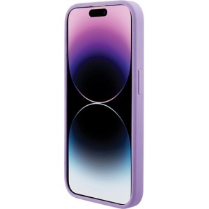 Guess case for iPhone 15 Plus 6,7" GUHMP15MPSAHMCU purple hardcase Saffiano MagSafe