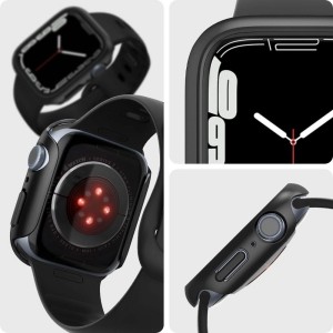 Spigen Thin Fit Case for Apple Watch 7 / 8 (45mm) - Black