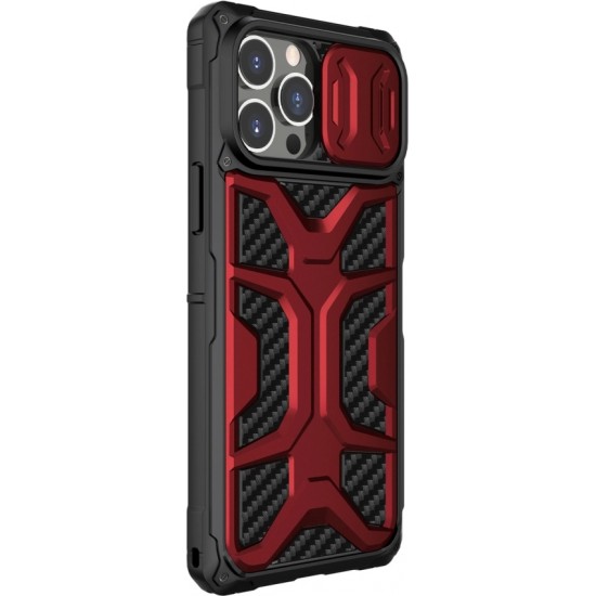 Nillkin Adventruer Case case for iPhone 13 Pro armored cover with camera cover red