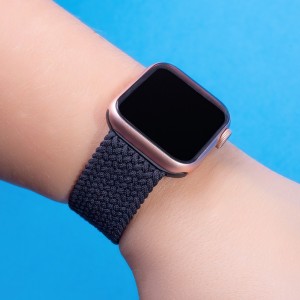 Elastic band L for Apple Watch 38/40/41 mm length 155 mm black