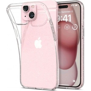 Spigen Liquid Crystal iPhone 14 Plus Case - Clear Glitter