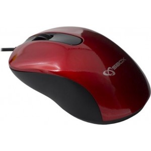 Sbox M-901 Optical Mouse  Red