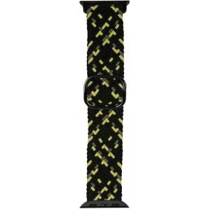 Producenttymczasowy Beline Textile smartwatch strap for Apple Watch 38/40/41mm black/lime black/lime