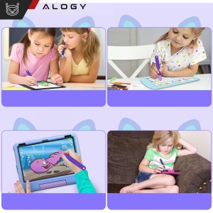 Alogy Stylus Capacitive Touch Pen for Phone Tablet Screens Alogy Stylus Pen for Kids 10cm Blue