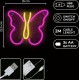 Neon LED Light BUTTERFLY pink NNE03 Neolia