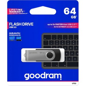 Goodram Pendrive 64 GB USB 3.2 Gen 1 UTS3 Goodram - black