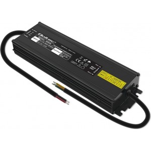 Qoltec LED Driver IP67 150W | 12V | 12.5A | Waterproof | Black