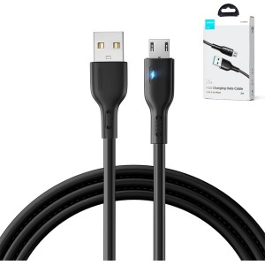 Joyroom Premium Series A13 USB-A / micro USB 2.4A cable 2m - black