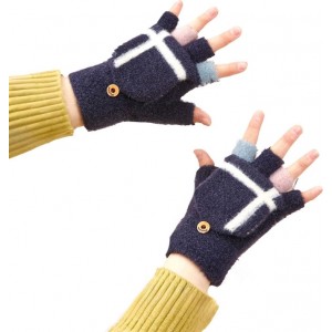 Hurtel Women's/children's winter phone gloves - black