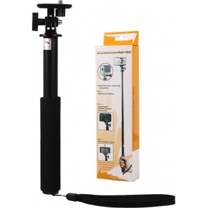 Hurtel Selfie stick with camera holder - black