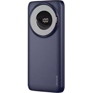 Usams Powerbank PB62 10000mAh 20W QC3.0 PD Magnetic Wireless Fast Charge nebieski/blue 10KCD17104 (US-CD171)