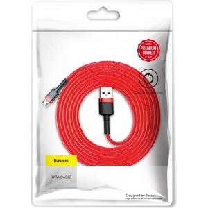 Baseus cable Cafule USB - micro USB 2,0m 1,5A red