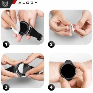 Alogy 2x Alogy 9H tempered glass for Garmin Instinct 2 / Tactical