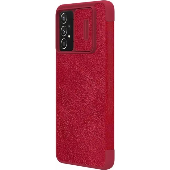 Nillkin Qin leather holster for Samsung Galaxy A73 red