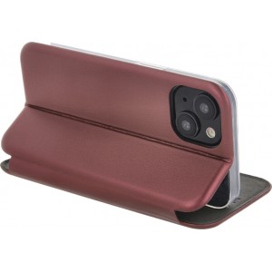 Telforceone Smart Diva case for Xiaomi Redmi 13C 4G / 13C 5G / Poco C65 burgundy