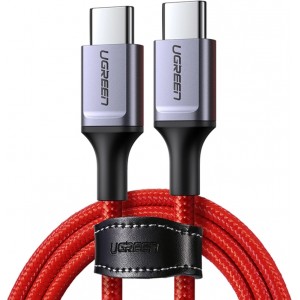 Ugreen US294 USB-C - USB-C 3A 480Mb/s cable 1m - red