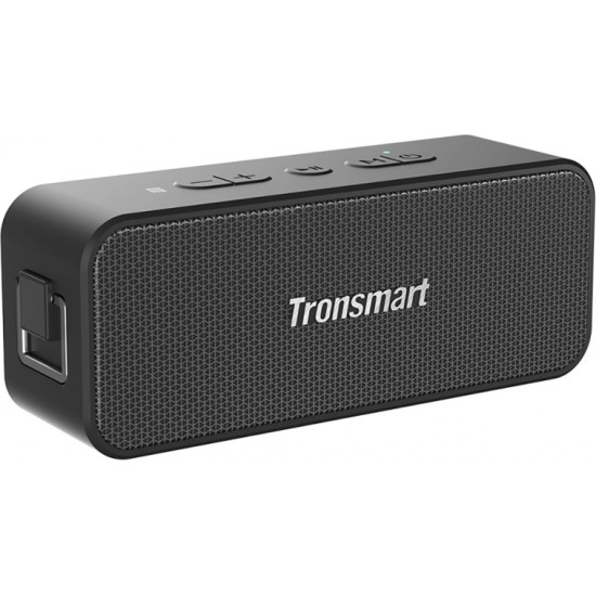 Tronsmart Element T2 Plus Upgraded 20W Bluetooth 5.3 Wireless Speaker - Black