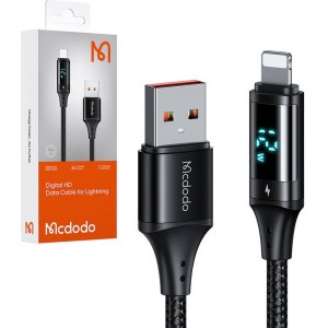 Mcdodo Digital Display USB to Lightning Data Cable Mcdodo CA-1060, 1.2m