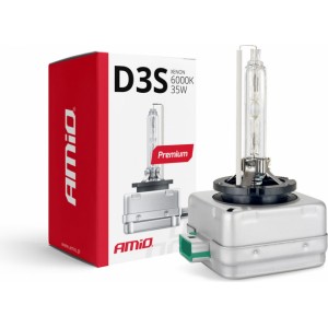 Amio Xenon bulb D3S 6000K AMiO PREMIUM