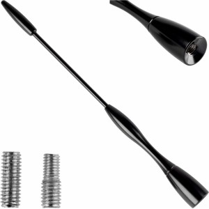 Amio Car Antenna Aluminium mast 16 cm 5/6mm adaptor ANTM04