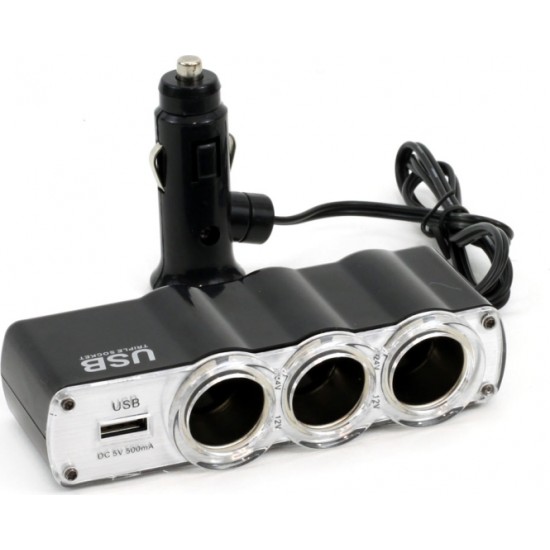 Amio Extension Socket SOC4, 3+1 USB