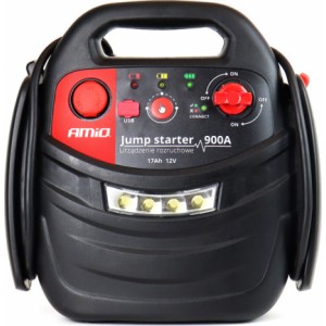 Amio Jump starter 12V 17Ah 900A 4in1 JS01