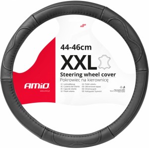 Amio Steering wheel cover Leather Series SWC-49-XXL (44-46cm)