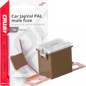 Amio Car JapVal PAL male fuses 48mm 70A AMIO-03422