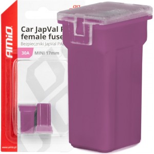 Amio Car JapVal PAL Female fuses 30A AMIO-03444