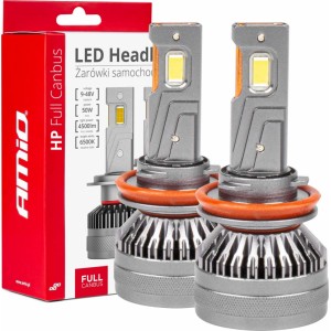 Amio LED Headlights HP Series H8/H9/H11/H16 Canbus AMiO-03677