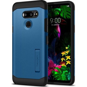 Spigen Etui Spigen Tough Armor LG G8 ThinQ Blue