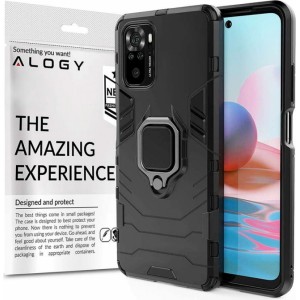 Alogy Etui Alogy Stand Ring Armor do Xiaomi Redmi Note 10/10s czarne