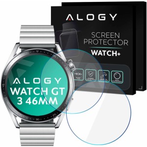 Alogy 2x Alogy 9H Tempered Glass for Huawei Watch GT 3 46mm