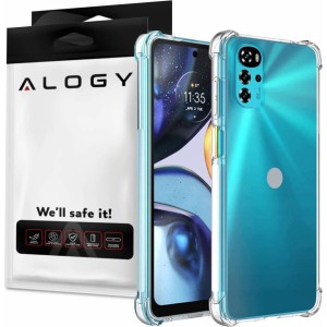 Alogy ShockProof Alogy Armor Case for Motorola Moto G22 Transparent