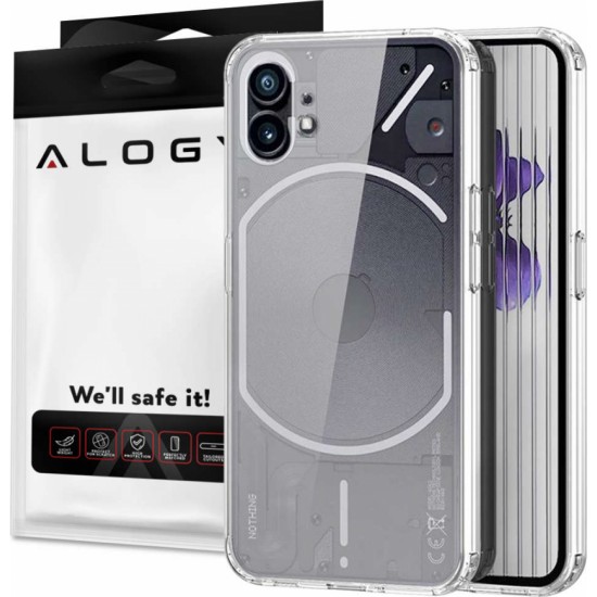 Alogy Hybrid Clear Case for Nothing Phone 1 Transparent