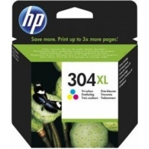 HP 304XL Tri-Color Струйный Картридж