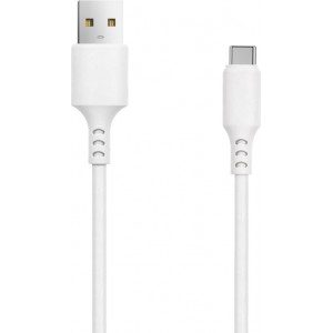 Setty cable USB - USB-C 1,0 m 3A white