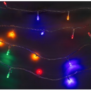 Telforceone String light 100LED 8m multicolor Forever Light