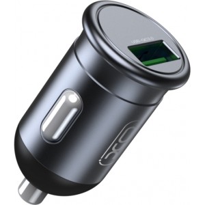 XO car charger CC46 QC 3.0 18W 1x USB gray