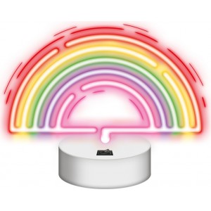 Neon on a stand LED RAINBOW multicolor NNE09 Neolia